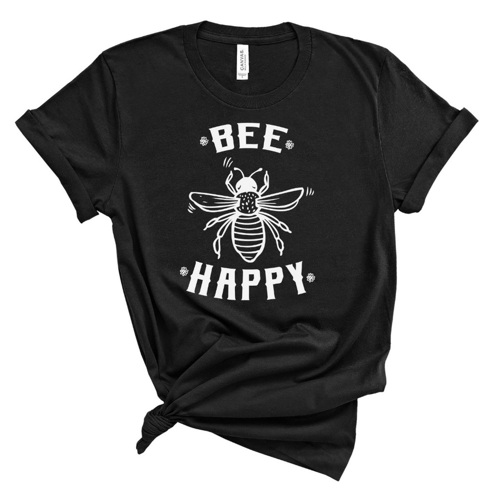 Bee Happy T Shirt for Women